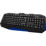 uRage Exodus 200 Unleashed Gaming-Tastatur kabellos schwarz, blau