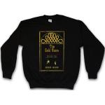 Goldene Langärmelige Urban Backwoods Rundhals-Ausschnitt Herrensweatshirts aus Jersey Größe S 