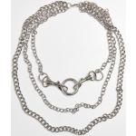 Urban Classics Carabiner Necklace silver