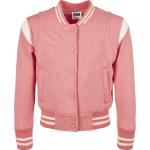 Rosa Urban Classics Mini Stehkragen College Jacken für Kinder & Baseball Jacken für Kinder für Mädchen Größe 158 
