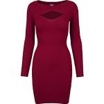 Urban Classics Damen Ladies Cut Out Dress Kleid, Rot (Burgundy 606), M EU