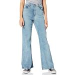 Reduzierte Hellblaue Urban Classics Stretch-Jeans aus Denim für Damen Größe XS 