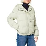 Reduzierte Gesteppte Streetwear Urban Classics Mini Winterjacken mit Reißverschluss mit Kapuze für Damen Größe 4 XL für den für den Winter 