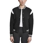 Reduzierte Schwarze Streetwear Urban Classics College-Jacken für Damen Größe S 