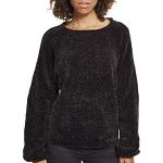 Reduzierte Schwarze Oversize Urban Classics Damensweatshirts aus Chenille Größe 5 XL Große Größen 