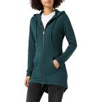 Reduzierte Grüne Urban Classics Zip Hoodies & Sweatjacken für Damen Größe 4 XL Große Größen 
