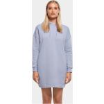 Blaue Oversize Urban Classics Bio Sweatkleider aus Baumwolle mit Kapuze für Damen Größe XXL 