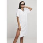 Weiße Oversize Urban Classics Bio Midi Midikleider & knielange Kleider aus Baumwolle für Damen Größe 4 XL 