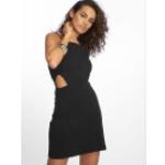 Schwarze Urban Classics Mini Spaghettiträger-Kleider aus Baumwolle für Damen Größe XL für den für den Sommer 