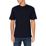Reduzierte Marineblaue Oversize Urban Classics Rundhals-Ausschnitt T-Shirts aus Baumwolle für Herren Größe 4 XL 