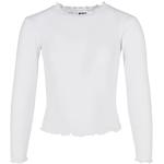 Reduzierte Weiße Streetwear Langärmelige Urban Classics Longsleeves für Kinder & Kinderlangarmshirts für Mädchen Größe 158 