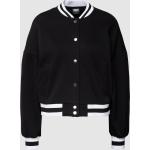 Reduzierte Schwarze Unifarbene Oversize Urban Classics College-Jacken & Baseball-Jacken aus Baumwollmischung für Damen Größe XL 