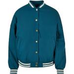 Reduzierte Grüne Oversize Urban Classics Stehkragen College-Jacken mit Reißverschluss gepolstert Größe XS 