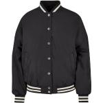 Reduzierte Schwarze Oversize Urban Classics Stehkragen College-Jacken mit Reißverschluss gepolstert Größe XS 
