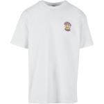 Weiße Kurzärmelige Urban Classics Rundhals-Ausschnitt T-Shirts für Herren Größe XL 