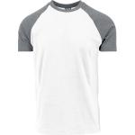 Graue Oversize Kurzärmelige Urban Classics Contrast T-Shirts für Herren Größe 5 XL für den für den Sommer 