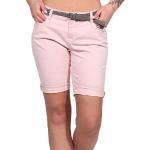 Rosa Geflochtene Urban Surface Jeans-Shorts aus Denim für Damen Größe S für den für den Sommer 