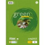 Grüne Ursus green Collegeblöcke & Spiralblöcke DIN A4 