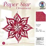 Rote Produkte zum Basteln mit Papier mit Ornament-Motiv 