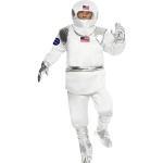 Weiße Smiffys Astronauten-Kostüme aus Polyester für Herren Größe M 