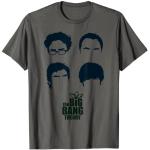 Graue The Big Bang Theory T-Shirts für Herren Größe S 