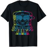Schwarze Spongebob SpongeBob Schwammkopf T-Shirts für Herren Größe S 