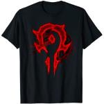 Schwarze World of Warcraft T-Shirts für Herren Größe S 