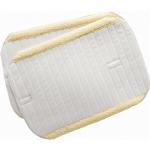 Weiße Bandagierunterlagen maschinenwaschbar 2-teilig 