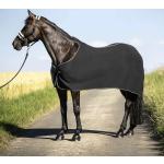 Schwarze USG Pferdedecken aus Fleece 