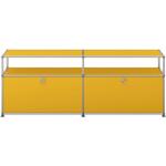 Goldgelbe Moderne Lowboards Breite 150-200cm, Höhe 150-200cm, Tiefe 0-50cm 