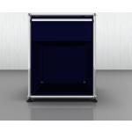 Stahlblaue Minimalistische USM Haller Nachttische & Nachtschränke mit Schublade Breite 0-50cm, Höhe 50-100cm, Tiefe 50-100cm 