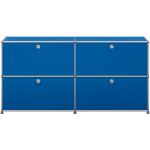 Blaue USM Haller Sideboards Breite 0-50cm, Höhe 0-50cm, Tiefe 0-50cm 