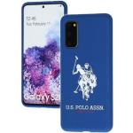 Marineblaue Samsung Galaxy S20 Cases mit Pferdemotiv aus Silikon 