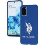 Marineblaue Samsung Galaxy S20+ Cases mit Pferdemotiv aus Silikon 