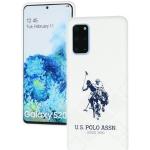 Weiße Samsung Galaxy S20+ Cases mit Pferdemotiv aus Silikon 