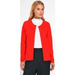 Reduzierte Rote Unifarbene Business UTA RAASCH Rundhals-Ausschnitt Damencardigans aus Polyamid maschinenwaschbar Größe XL 