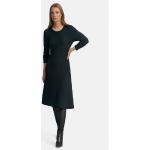 Reduzierte Schwarze Unifarbene Casual UTA RAASCH Rundhals-Ausschnitt Strickkleider aus Polyamid für Damen Größe L 