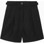 Schwarze Utility Look COS Bio Kurze Hosen für Damen Größe XS für den für den Sommer 