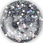 UV Gel Crystal Crush - silver crystal crush, 5ml