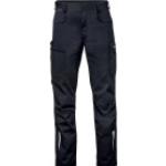 Schwarze Sportliche Uvex Safety Freizeithosen mit Reißverschluss maschinenwaschbar für Herren Größe 3 XL 