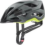 Uvex City active - leichter City Helm mit Plug-in LED anthracite 52-57 cm