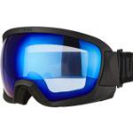 uvex Contest Full Mirror Skibrille (Farbe: 2026 black mat, mirror blue/clear (S2))