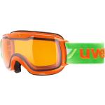 uvex downhill 2000 small Race Skibrille (6029 orange/green, lasergold lite/clear)