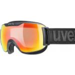 uvex Downhill 2000 small Variomatic Skibrille (Farbe: 2030 black mat, mirror rainbow/variomatic clear (S1-S3))