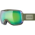 uvex Downhill 2100 CV Planet Skibrille (8030 croco mat, mirror green/colorvision green (S2))