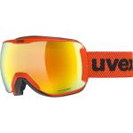 uvex Downhill 2100 CV Skibrille (3130 fierce red matt, mirror orange/colorvision green (S2))