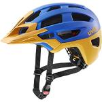 uvex finale 2.0 - sicherer MTB-Helm für Damen und Herren - individuelle Größenanpassung - erweiterbar mit LED-Licht - blue energy matt - 52-57 cm