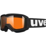 uvex Flizz Lasergold Kinderskibrille (Farbe: 2012 black mat, lasergold clear (S2))