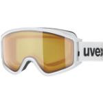 uvex g.gl 3000 LGL Brillenträger Skibrille (Farbe: 1030 white mat, lasergold lite/blue (S2))