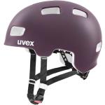 uvex HLMT 4 cc Kinder-Fahrradhelm (55-58 cm, 07 plum matt)